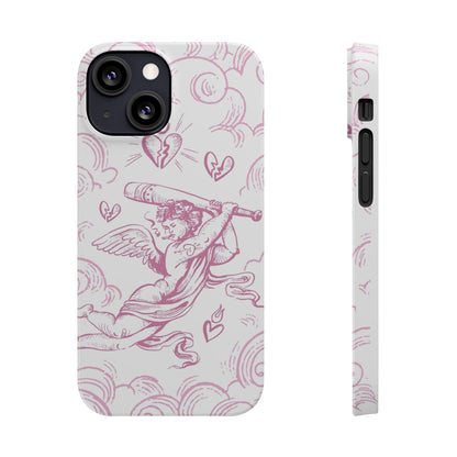 Anti-Valentine's Day: Cupid's Rebellion Phone Case