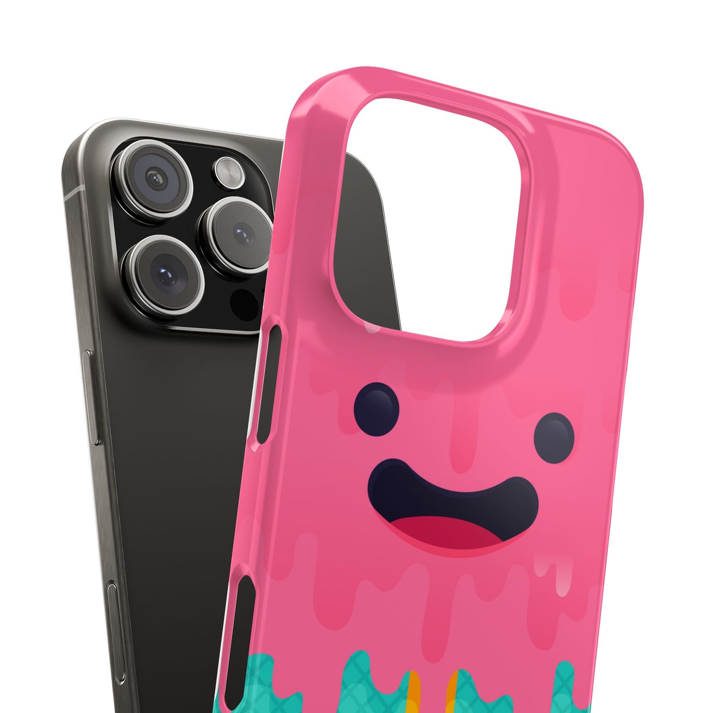 Funny Ice Cream Popsicle Cartoon