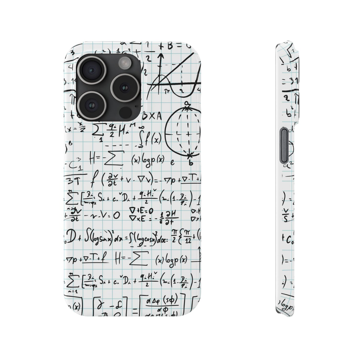 iPhone case for physics students and teachers. number geeks. For iphone 15, iphone 14 and iphone 13 pro and max.