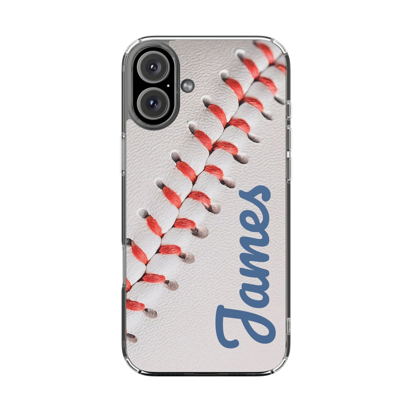 Custom name Baseball iPhone Case – Personalized Silicone