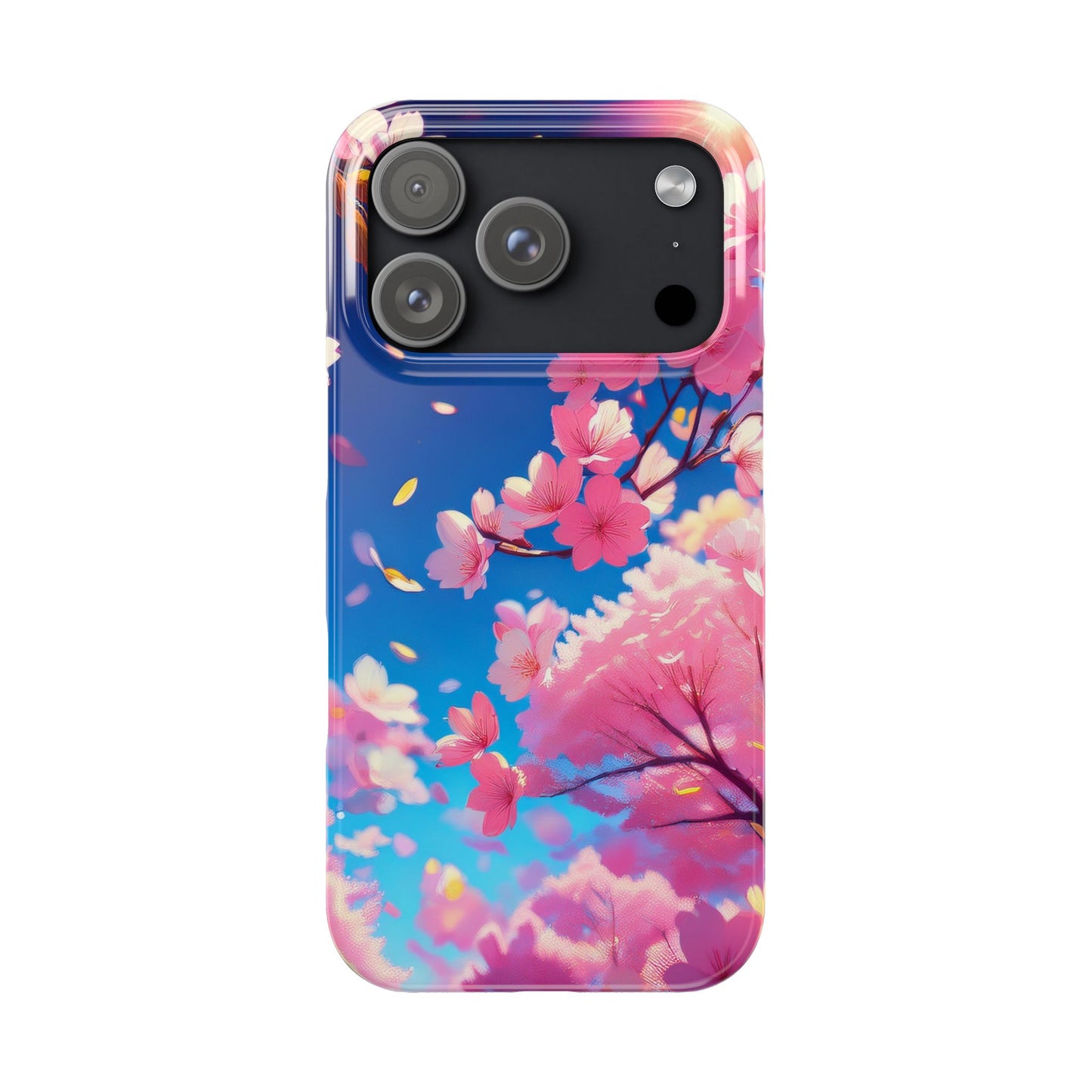 Anime sakura tree flowers