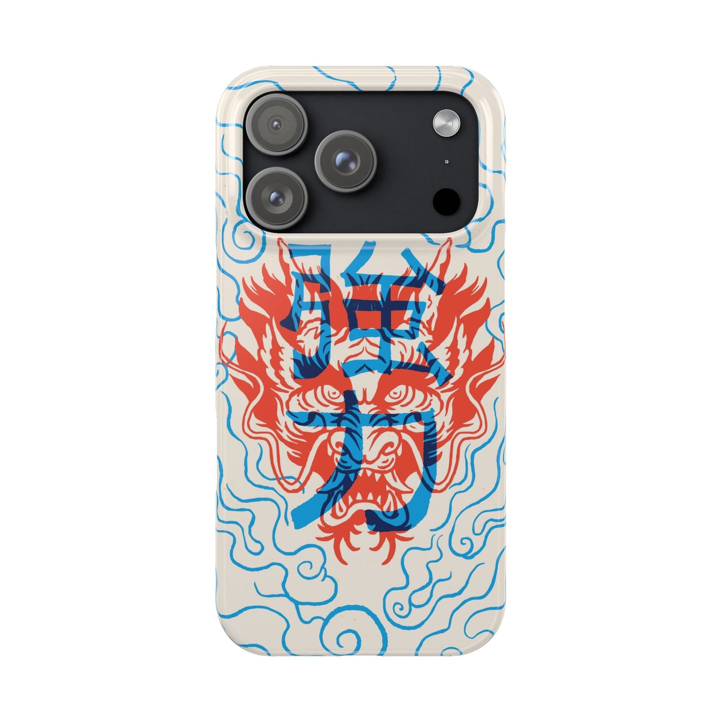 Geek asian art duotone style