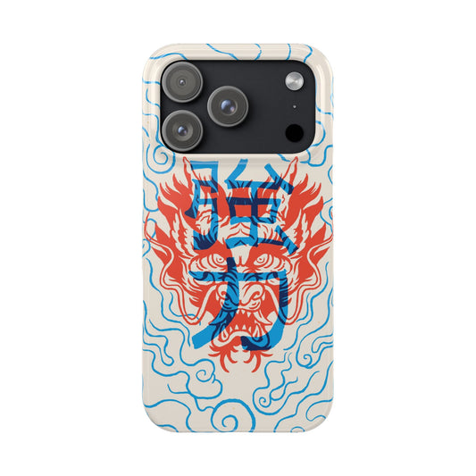 Geek asian art duotone style