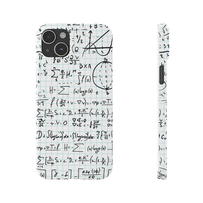 iPhone case for physics students and teachers. number geeks. For iphone 15, iphone 14 and iphone 13 pro and max.