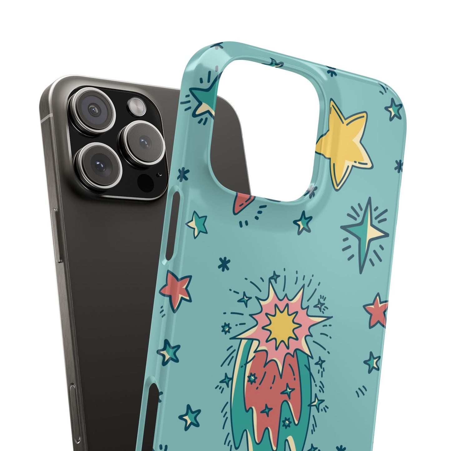 Stars Moon Weather Magic Case for iphone. Iphone 16, 15 case, iphone 14 case, iphone 13 case