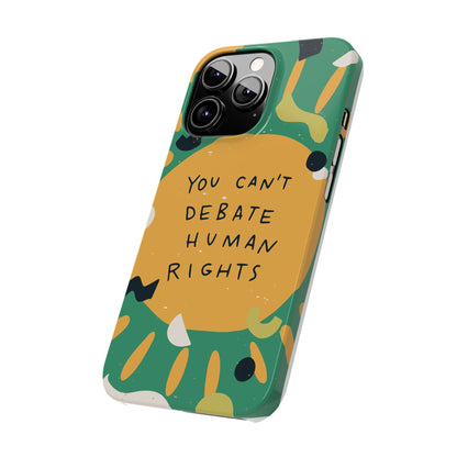 You cant debate human rights feminist