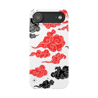 Red & Black Japanese Otaku Cloud