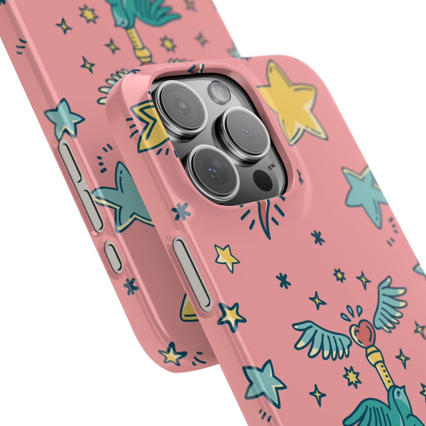 Pink Color Stroke Case: Fantasy Magic
