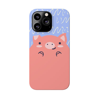 Cute kawaii mini pig