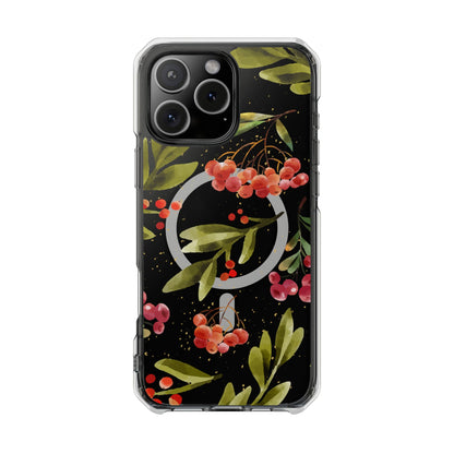 Watercolor forest berries patern - Magnetic