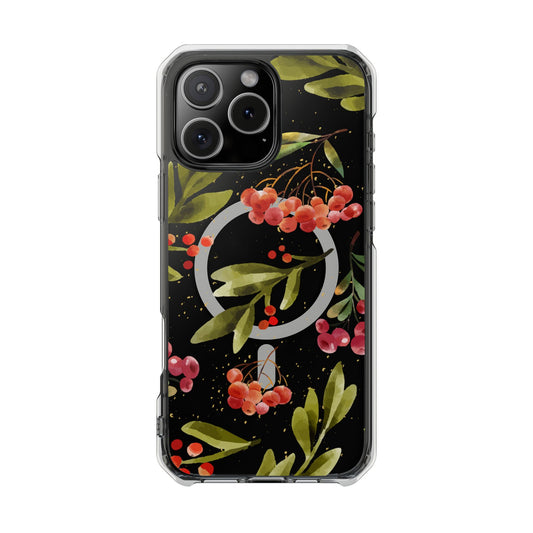 Watercolor forest berries patern - Magnetic