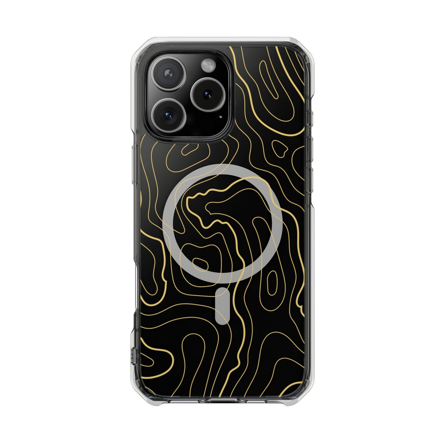 Abstract Topographic lines Map Design - Magnetic