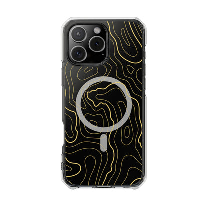 Abstract Topographic lines Map Design - Magnetic