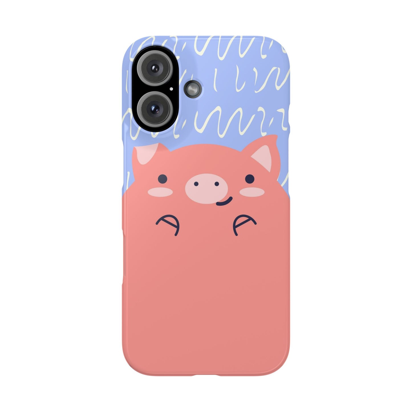 Cute kawaii mini pig