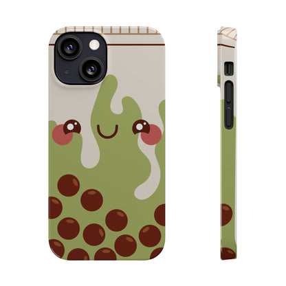 Bubble tea phone case, kawaii iphone case, anime phone case, iphone 16, 15 case, iphone 15 pro case, iphone 14 case, iphone 15 plus case