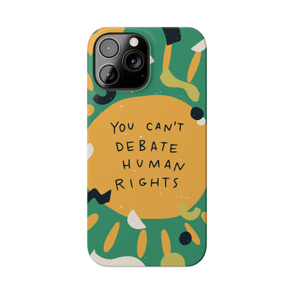 You cant debate human rights feminist
