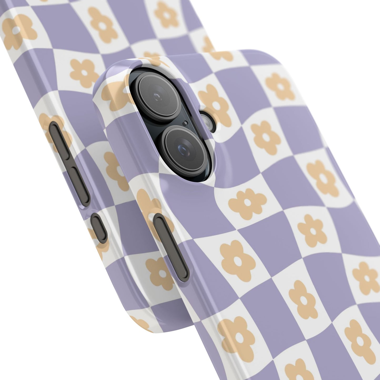 Add a touch of Danish style to your iPhone with this floral grid case.