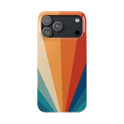 Retro abstract stripe flare - casetinger