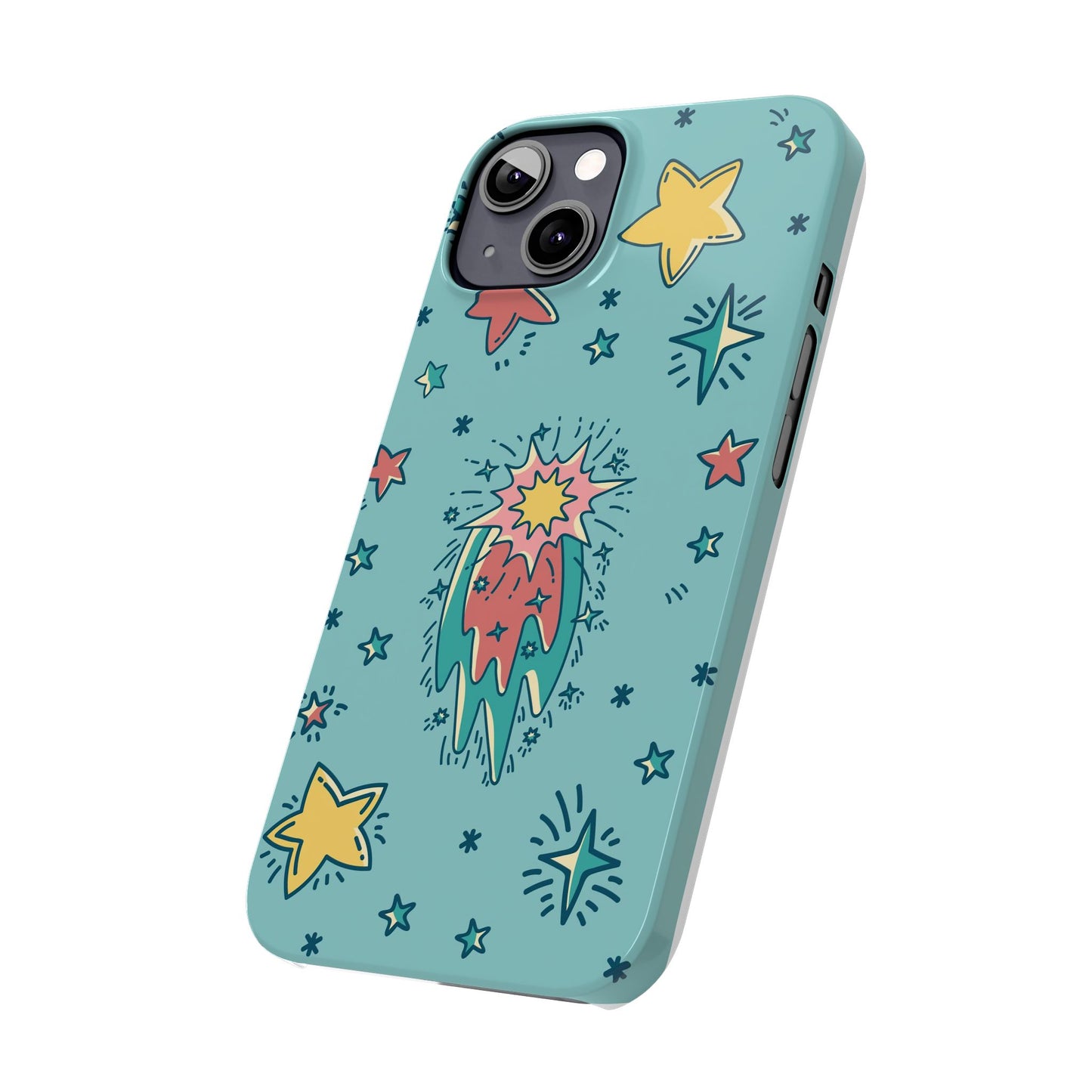 Stars Moon Weather Magic Case for iphone. Iphone 16, 15 case, iphone 14 case, iphone 13 case