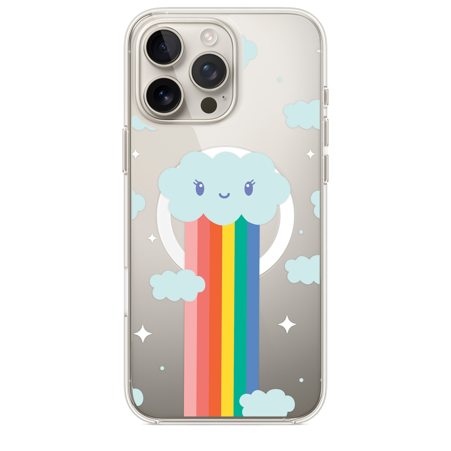 Cute Rainbow Cloud - Mgnetic