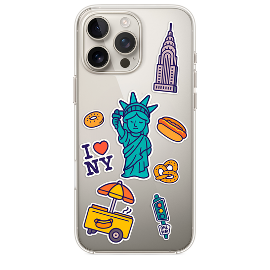 New York Stickers - Magnetic