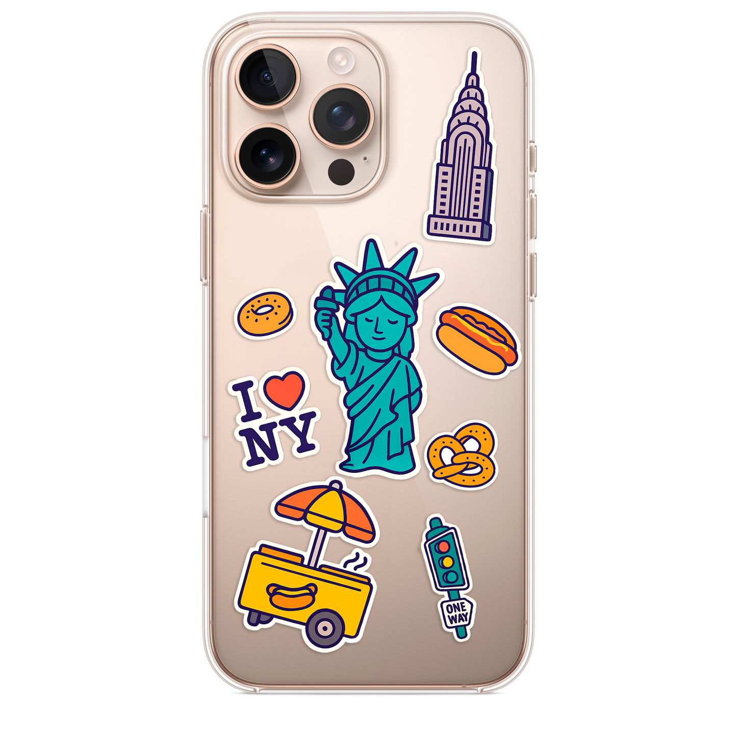 New York Stickers - Magnetic